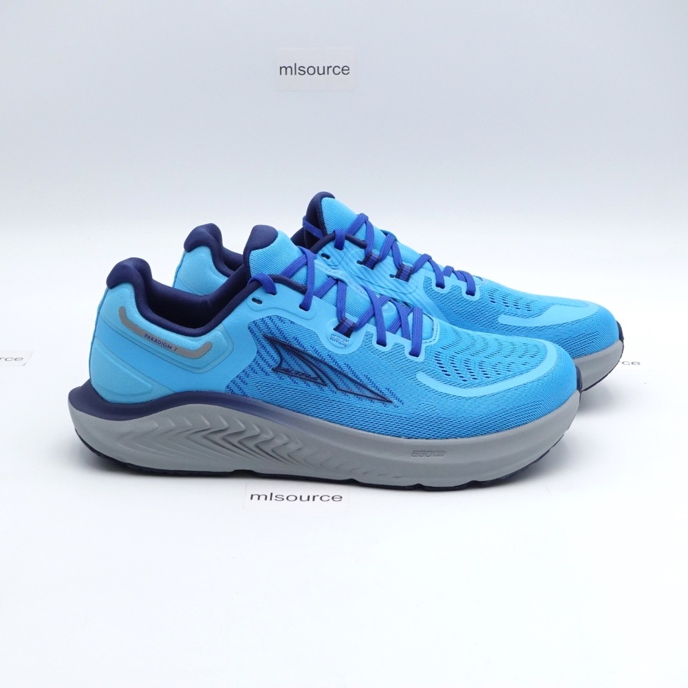 NEW Size 9 Men's Altra Paradigm 7 Running Shoes AL0A82C5444 Light Blue - Picture 3 of 7